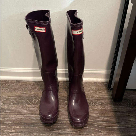 Hunter Original High Gloss Tall Rain Boot - Picture 1 of 4